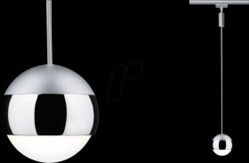 96804 URail LED pendant light Capsule II, 440 lm, 6.3 W, 4000 K, dimma