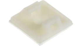 Mocowanie Opaski Kablowej Samoprzylepne, 19Mm X 19 Mm, Kolor: Naturalny,...