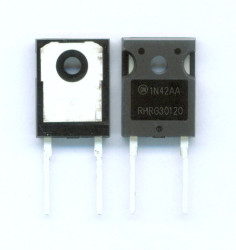 RHRG30120 30A/60A 1200V 85ns TO-247 2-PIN DIODA