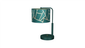 Lampka Nocna Ziggy Green Gold/Bottle Green 1Xe27 Mlp7581 Milagro