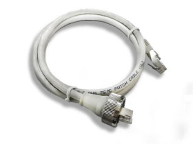 Kabel Ethernet Cat6a długość 5m Z zakończeniem Lumberg PVC średnica 24mm