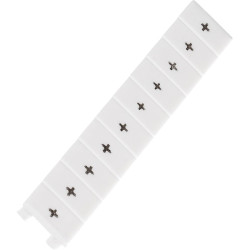 Wieland 04.856.0253.0 Marking Strip 6mm Marked 9705 A/6/10 B+