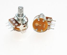 Potencjometr obrotowy 5k Ohm z wyłącznikiem