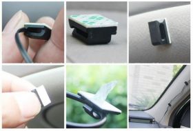 KLIPS SAMOPRZYLEPNY 3M 12X3X9,5 BIALY