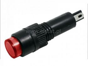 Kontrolka 8mm 12V DC czerwona