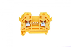 Złączka szynowa 2-przewodowa 4 mm2 żółty V0 ZUG-4 A11-A231