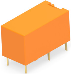 Relay, 1 Form A (N/O), 12 V (DC), 720 Ω, 6 A, 400 V (AC), monostable, 1956226-1
