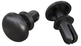 Nit średnica 3mm Nylon Zatrzaskowy średnica otworu 3.1mm długość 5mm Spinka