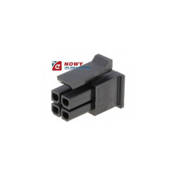 Wtyk Micro-Fit MX-43-025-0400 4p żeński /osłona bez pin 4pin raster 3mm