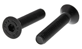 Śruba imbusowa M8 długość 40mm Gniazdo sześciokątne stożkowe Stalowe RS PRO