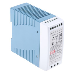 Zasilacz szyny DIN U wy 5V dc I wy 10A U we 85 → 264V ac MEAN WELL 60W impulsowy
