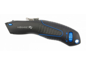 Nóż z ostrzem trapezowym aluminium ostrze ze stali SK4 HT4C625 HOEGERT