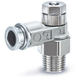 Tłumik pneumatyczny SMC Gwintowany Sterownik prędkości ASB 6mm