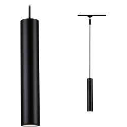 Paulmann 96818 URail Pendel Catalejo Light GU10 Black Matt for Targeted Staging