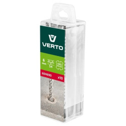 Wiertło do betonu SDS Plus, 6 x 110 mm, S4 x 10 szt. 60H690