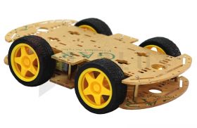 Platforma zestaw robota podwozie 4 silniki 4WD