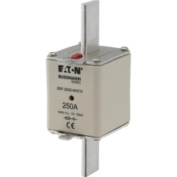 Wkładka bezpiecznikowa, szybka, 250 A, DC 1000 V, NH2, 54 x 61 x 150 mm, gBat, IEC, wciskana, BSF-250G-NH210