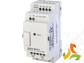 Moduł rozszerzeń 100÷240VAC 4/4 we/wy przekaźnikowe LOGIC-8ER-A 004780007 ETI