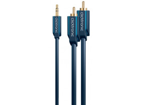 Kabel Jack 3,5mm wtyk / 2x RCA 7,5m Clicktronic