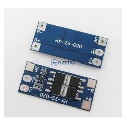 Moduł zabezpieczeń i ładowania pakietu 2szt. 18650 7,4V 13A BMS 2S