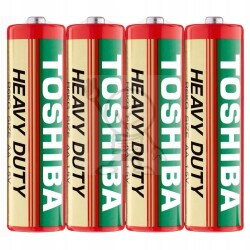 R6 /AA Toshiba 5493 Zn-C heavy duty R6KG SP-4PEW