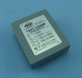 TSPZ-3/006 2x18V/2x0,08A TRAFO PŁ.DRUK