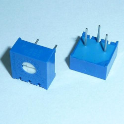 3386P-1-201LF Potencjometr: montażowy; jednoobrotowy,leżący; 200Ω; 500mW; ±10% cena netto