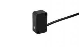 Czujnik indukcyjny 28x10x16 mm zabudowany Sn: 2 mm 10-30V DC PNP NO kabel 2m IP67 IB160100