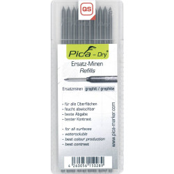 Cimco 212153 Refill Graphite 10 pc High-Quality Writing Supplies