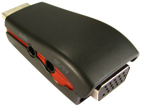 HDMI TO VGA & AUDIO CONVERTOR DONGLE