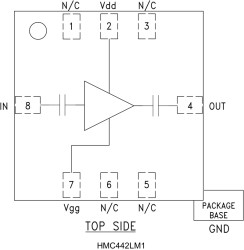 Medium Power Amplifier SMT, 17.5 - 24.0 GHz