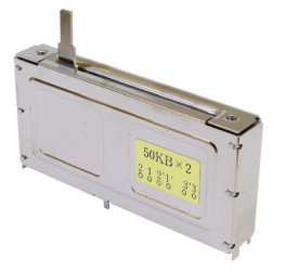 Potencjometr suwakowy 10kΩ typ Suwakowe Bourns 0.5W długość wału 8.2mm Otwór przezierny