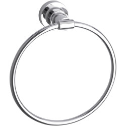 tesa 40295-00000-00 LUUP towel ring Adhesive metal no-drill reuse