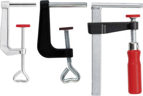 Zacisk stołowy LM10/5R8 100/50 Bessey LM10/5R8 Maksymalna szerokość mocowania:100 mm Posuw:50 mm