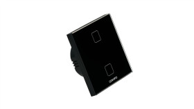 Wyłącznik Dotykowy Szklany Panel Sterujący Dali-2 Iqswitch.102V Czarny Comatiq