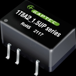 1T8A2_1215S1.5UP DC/DC converter, 1 W, 12.6 V, SMD 5, roll of 500
