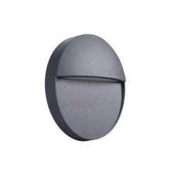 Oprawa naścienna LED okrągła antracyt DULI LED 4W-NW-O-GR 4W 100lm 4000K IP54 33751