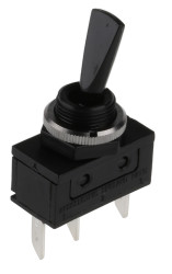 Przełącznik (Wł.)-(wł.) średnica wycięcia 12.7mm SPDT Arcolectric (Bulgin) Ltd Montaż panelowy długość przełącznika