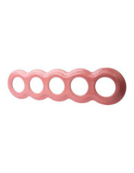 CERAMICZNA RAMKA PIĘCIOKROTNA BAŁWANEK PASELOWA ŁOSOSIOWA