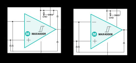 220ns, 12µA, 6-Bump WLP Comparators with Shutdown