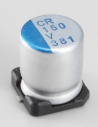 Kondensator elektrolityczny stały 100μF 63V dc SMD Nichicon 10 (Dia.) x 12.7mm