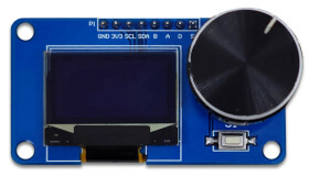 Moduł wyświetlacza OLED 0.96" 128x64 z enkoderem obrotowym EC11