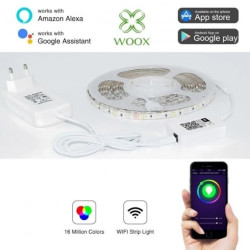 Smart Taśma LED WiFi 5050 RGBW 24W IP65 Woox R5093 /5m/