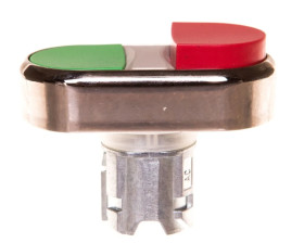 Przycisk podwójny podświetlany 22mm metal zielony/czerwony przyciski płaski/wysoki SIRIUS ACT 3SU1051-3BB42-0AA0