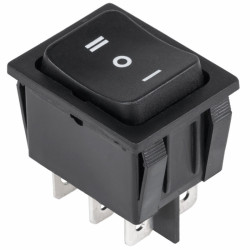 Przełącznik 3poz.chwilowy 2-tor (On)-OFF-(ON)kołysk.RS-223-4C
