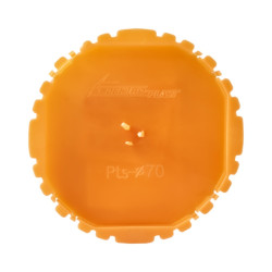 Pokrywa sygnalizacyjna puszki 70mm 50szt. pomarańczowa E-P 13.17