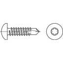 TOOLCRAFT 141659 Śruba samonawiercająca 6.3 mm 45 mm Profil T DIN 7504 stal cynkowany galwanicznie 500 szt.