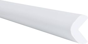 Moravia 422.15.712 Ochrona przeciwodbojowa MORION kształt kątowy - osłona krawędzi biała (D x S x W) 1000 x 30 x 30 mm