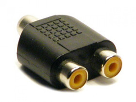 Rozgałęźnik gniazdo cinch - 2 gniazda cinch