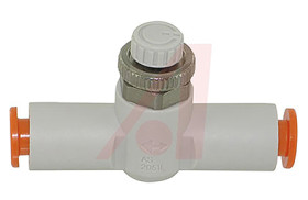 Regulator przepływu SMC Rura Kontrola przepływu AS 1/4cal